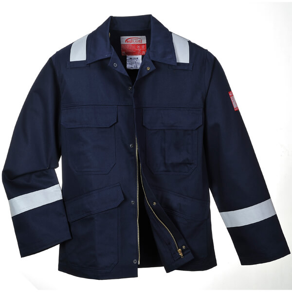 Flame resistant clearance coat